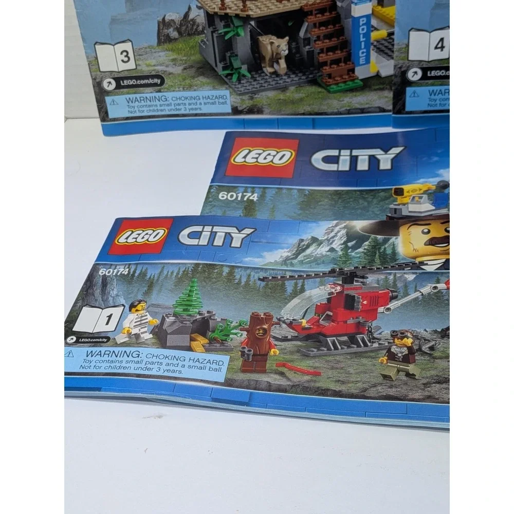 LEGO City Mountain Police Headquarters (60174) Retired Manuel's Only Fast Ship